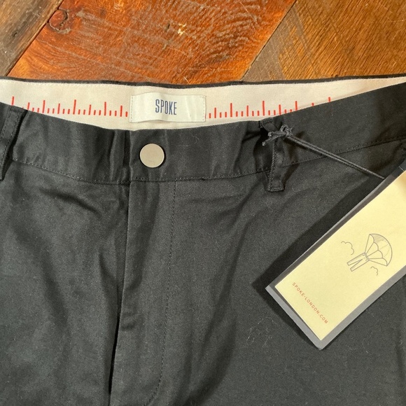 Spoke Men’s Bulletproof Build C Performance Chino Pants – Black 36x34.5 NWT - Picture 5 of 7